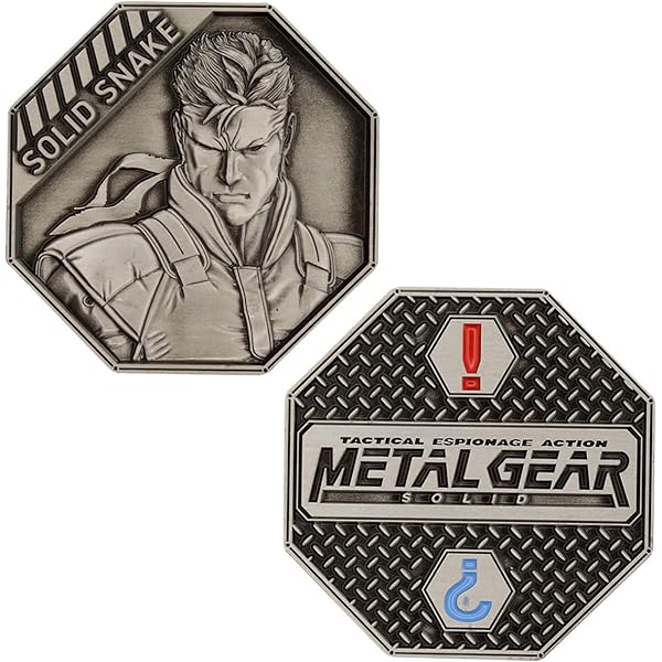 Amazon.co.jp: Fanattik Metal Gear ソリッド限定版インゴット